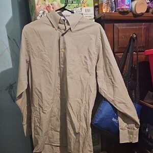 !!. Mens M (15.5, 32/33) Dress Shirt Long Sleeve